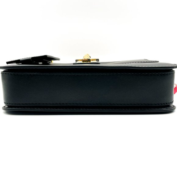 Brand New Classic B-Rockstud Flap Chain Leather Large Crossbody Shoulder Bag - Picture 9 of 13